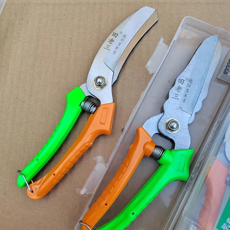 厂家批发田老三大蒜剪刀 洋葱蒜头专用剪 剪蒜头蒜根蒜茎 大头剪