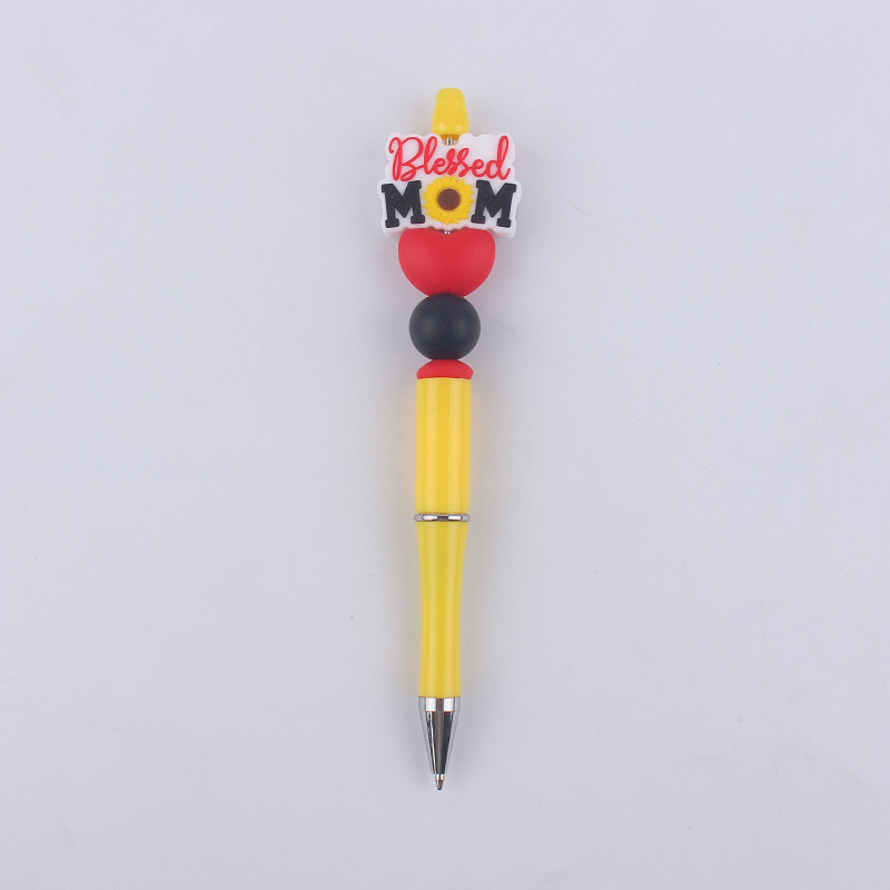 1 Piece Quantity Class, Learning Occasion 1 Piece Letter Class Learning Plastic Cartoon Style Ballpoint Pen