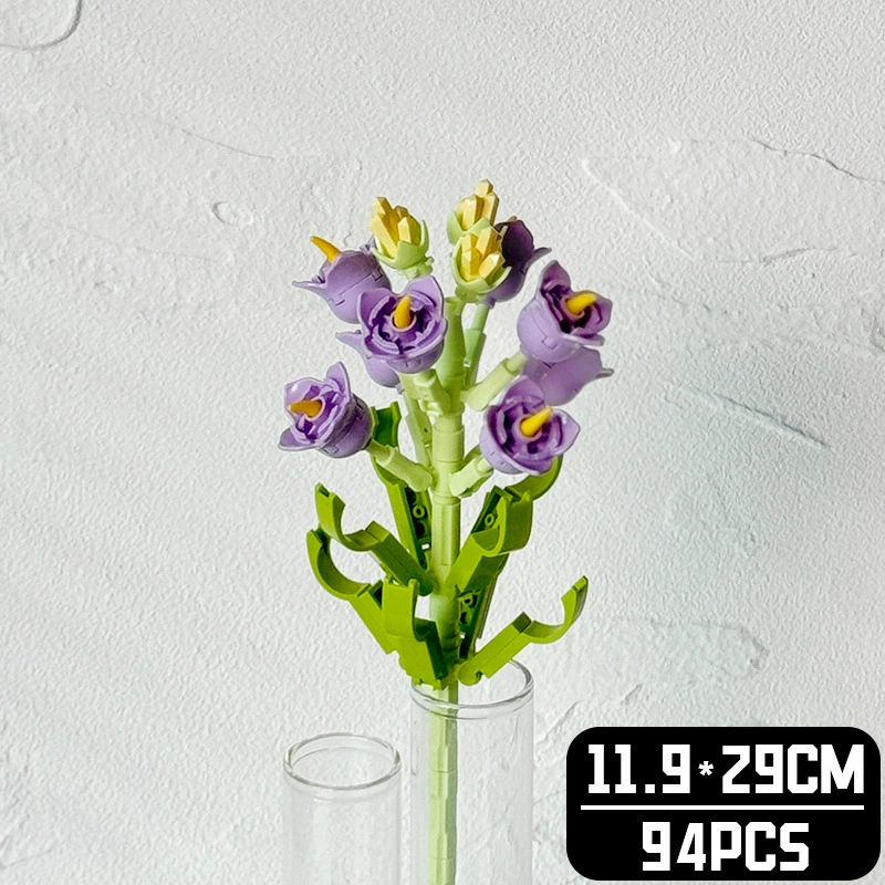 Realistic Table Flower Set, DIY Miniature Bouquet Constructor, Assorted Rose & Sunflower Models, Gift