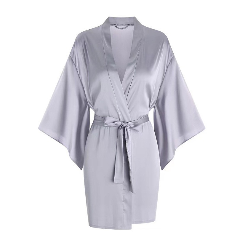Taro purple single robe 6025-1 [silk style]