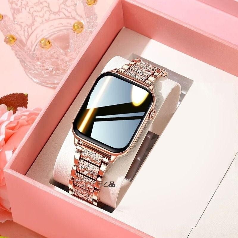 Smart Phone Watch for Women, Offline Payment, Bluetooth Step Counter, Sports Bracelet, Heart Rate, Blood Pressure, Alarm Clock Reminder for Couples