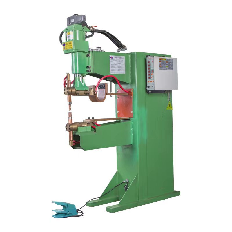 厂家供应五金网格片焊接设备 空压式气动点焊机YX-DQ400-35碰焊机