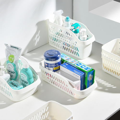 Japanese cabinet storage box kitchen sink debris storage basket removable pulley cabinet storage basket