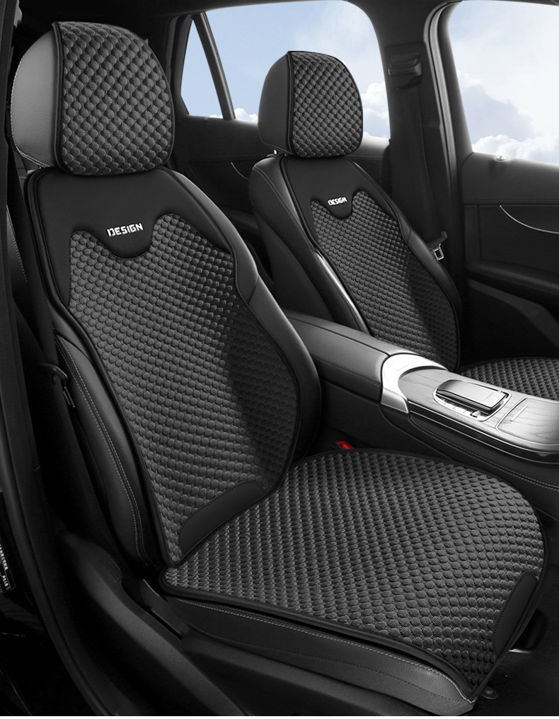 Car Seat Cushion, Universal for All Seasons, Ultra-Thin, Cool and Breathable Seat Cover, Summer Cooling Pad, Saddle Pad, Small Waist Seat Cushion
