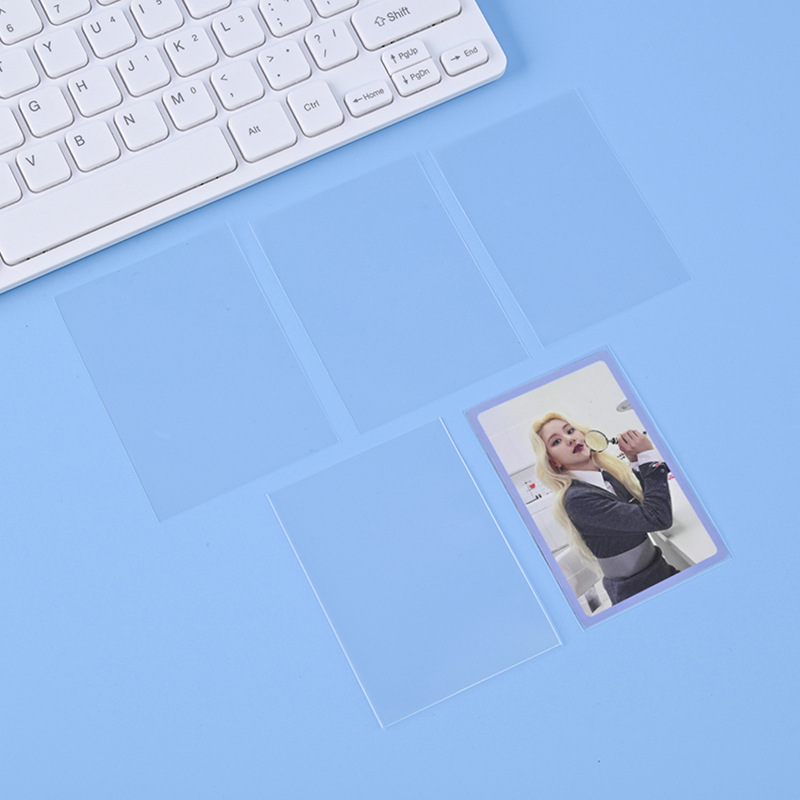 CPP Tarjeta de 20 hilos de alta permeabilidad Álbum de película tarjeta pequeña tarjeta Goo tarjeta de juego cubierta protectora tablero tarjeta de juego titular de la tarjeta palomitas de maíz