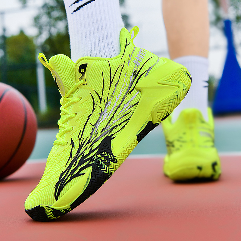 basketball shock-absorbing non-slip wear-resistant sneakers for…