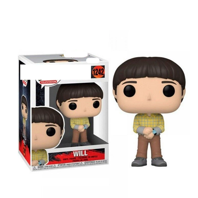 Коллекция фигурок в стиле Pop — Stranger Things, разные персонажи (Дастин, Стив, Одиннадцать, Робин, Демогоргон)