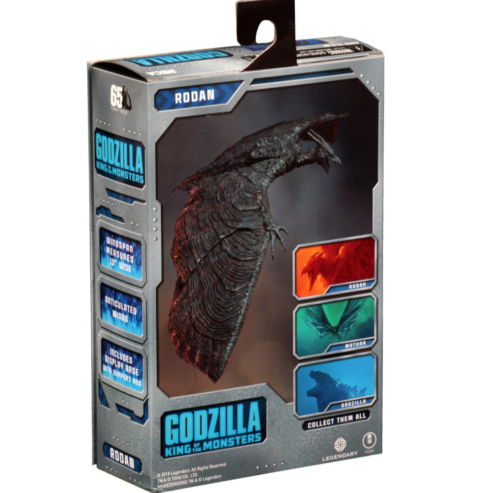 NECA Godzilla monstruo rey Mothra Rodin Raton Rodan adornos modelo hechos a mano