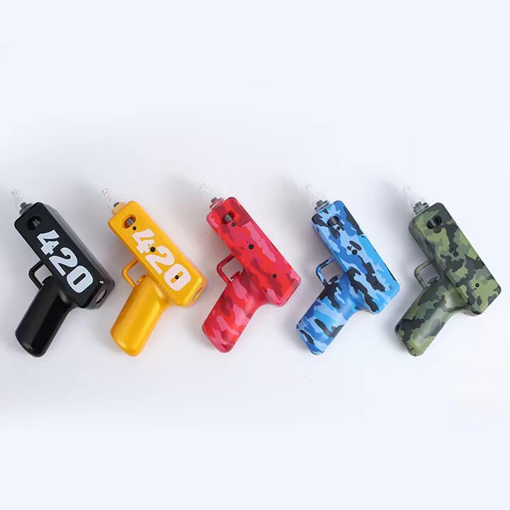 Yikanglong Factory Direct Smart Digital Pistol Smoking Apparatus Double Smoke Double Atomizer Super Endurance