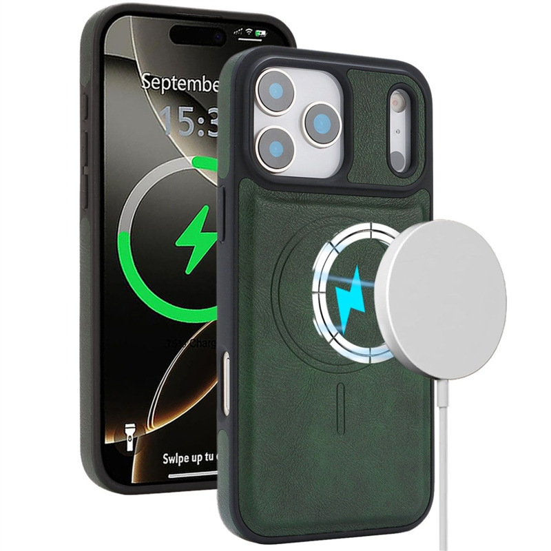 iPhone17无线充手机壳苹果16三星s25保护套S24高档二合一超薄卡包|undefined