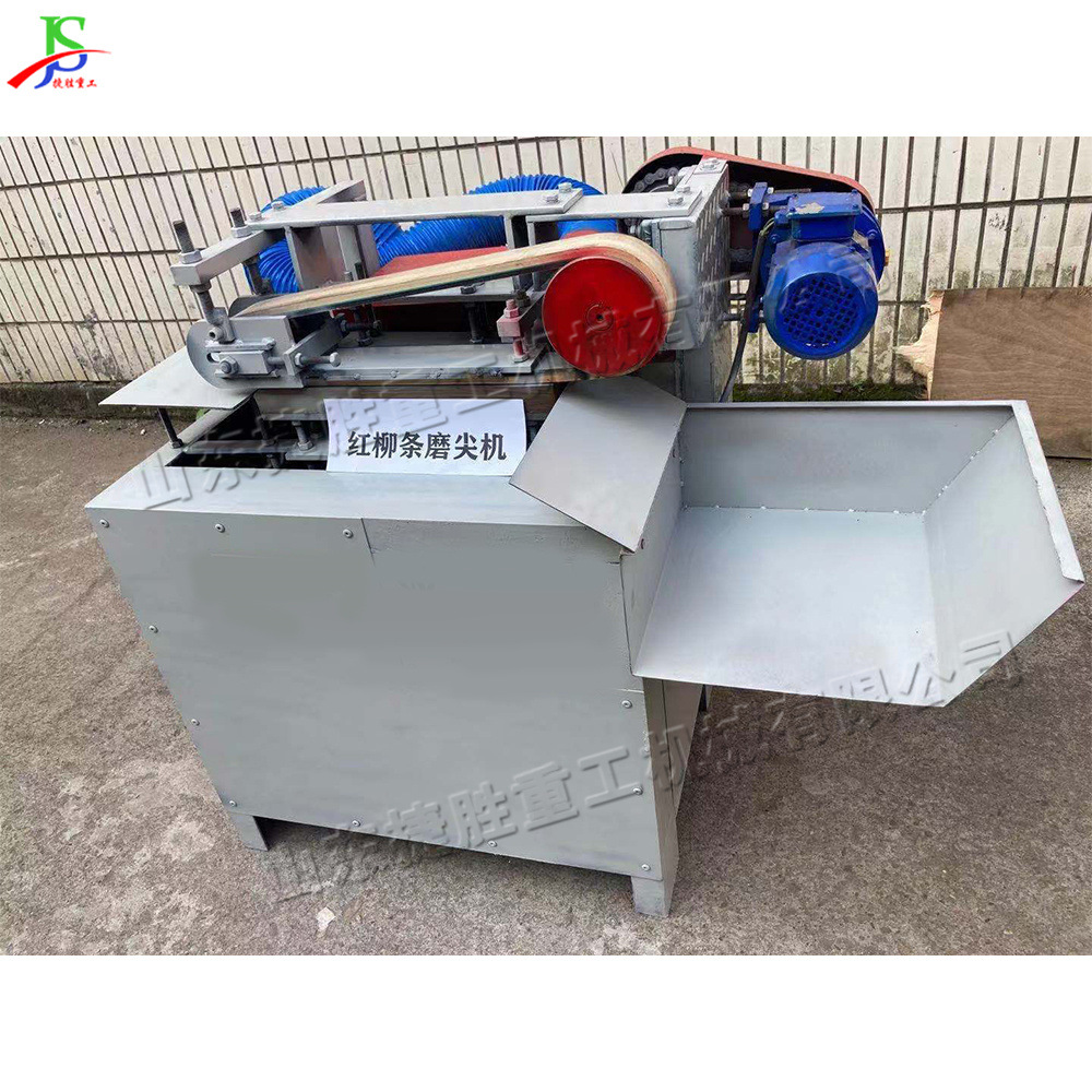 máquina de afilado de rama de sauce rojo pequeña máquina de afilado eléctrico de parrilla máquina automática de afilado de aguja de madera suéter