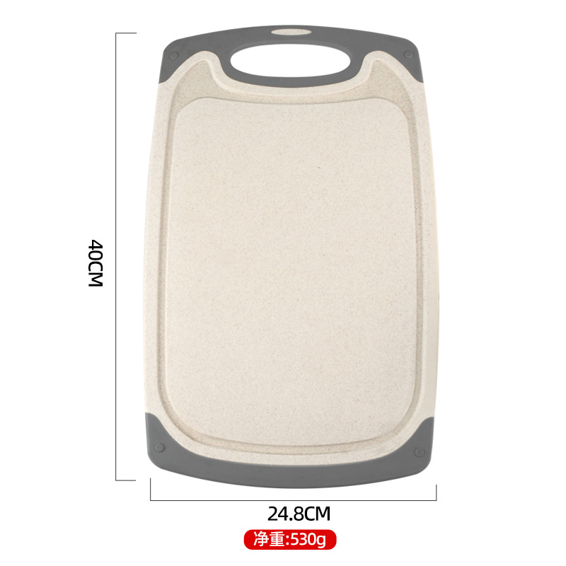 Plato de verduras beige grande
