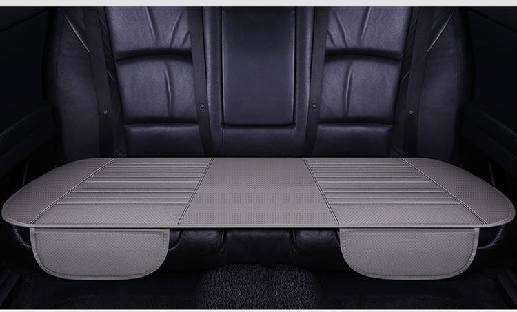Seat Cover: Universal Seat cushion, seat cover - rear-with-bamboo-charcoal-grey