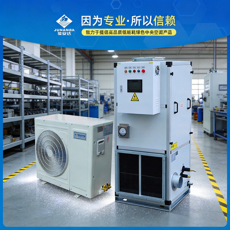 Vertical Industrial 5P Air Conditioner, Workshop and Factory Air Conditioner, Dual-Use for Cooling and Heating, Floor-Standing Cabinet Air Conditioner