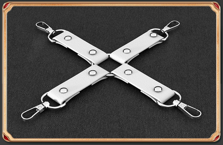 SM Couples Bondage Kit, 20-Piece Set with Oral Ball, Nipple Clamps and Handcuffs — detail image 29