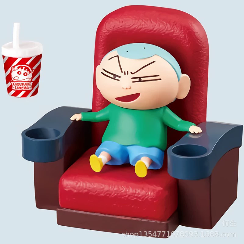 Коллекционная слепая коробка Tide play Crayon Shin-chan микросцена кинотеатра — 6 слепых коробок