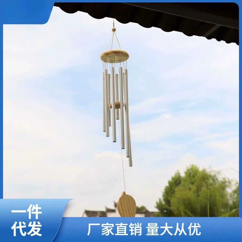 Свежий балкон в скандинавском китайском стиле, уличный колокольчик, дофаминовый колокольчик, подвесное украшение, подарок для девочек Na You.