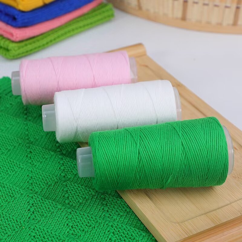 Cross-Border Wholesale Pure Cotton No. 3 Lace Thread 50g Shaft Hand-Knitted Crochet Thread Spring & Fall Scarf Hat Outwear Thread