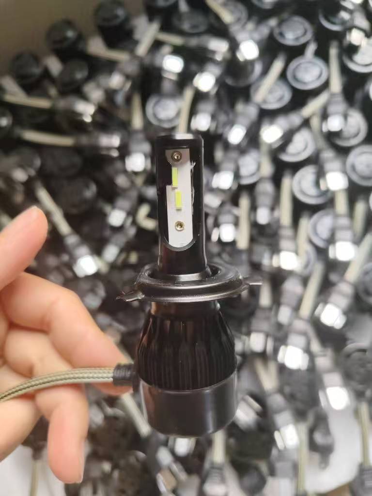 Tcyato C9 Car Led Headlights Black C6H1H7H4 Integrated High and Low Beam 9005/9006 Led Car Lights