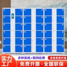 智能储物柜商场超市电子存包柜健身房刷卡扫码人脸识别共享寄存柜