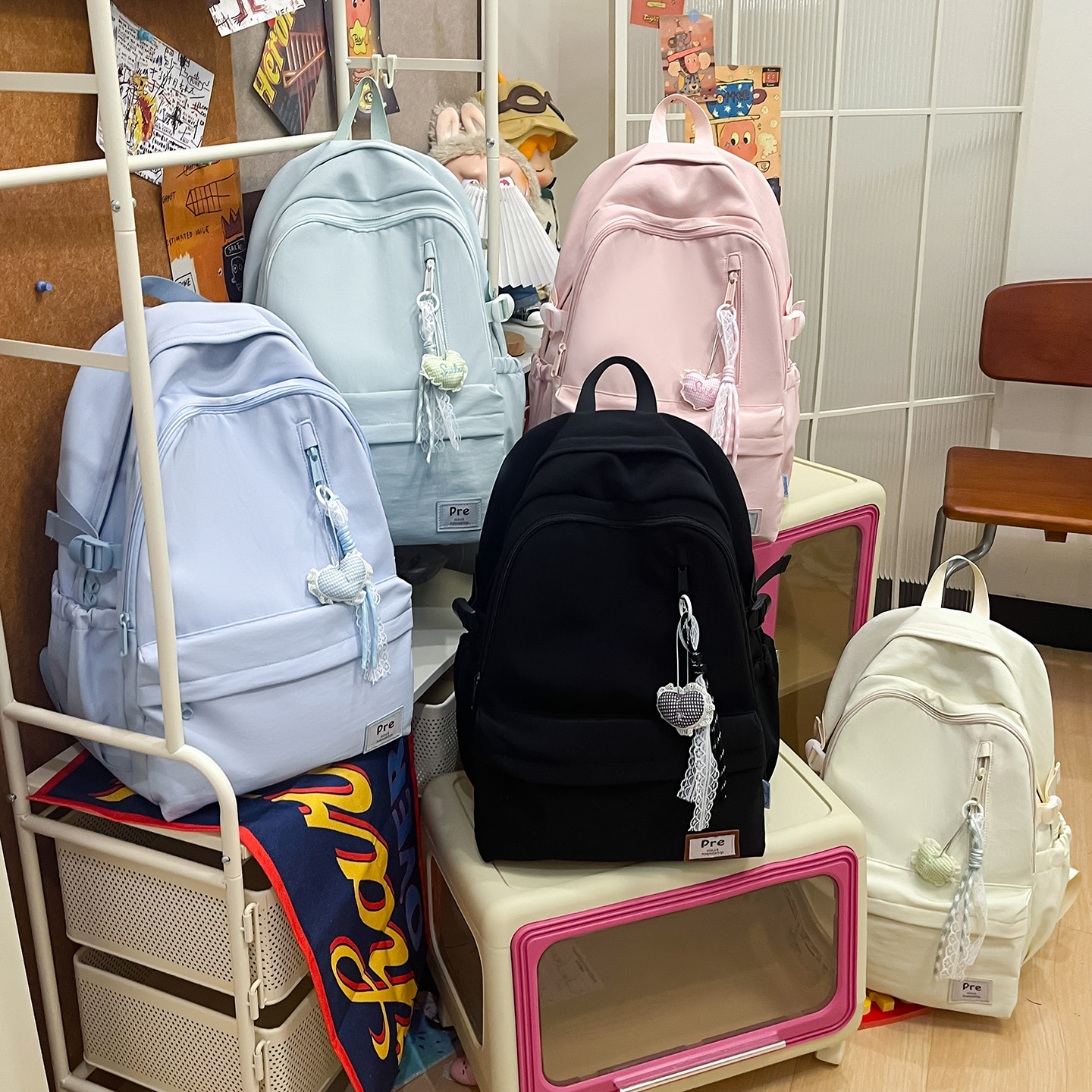 Student Schoolbags for Girls 2026 High School Students Large Capacity Backpacks Unisex Backpacks Wholesale for Middle and High School Students
