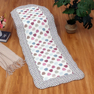 Room Mat, Avtomobil döşəmə paspasları - small-leaves-bedside-mat-or-car-mat-for-rear-seat-50x135cm