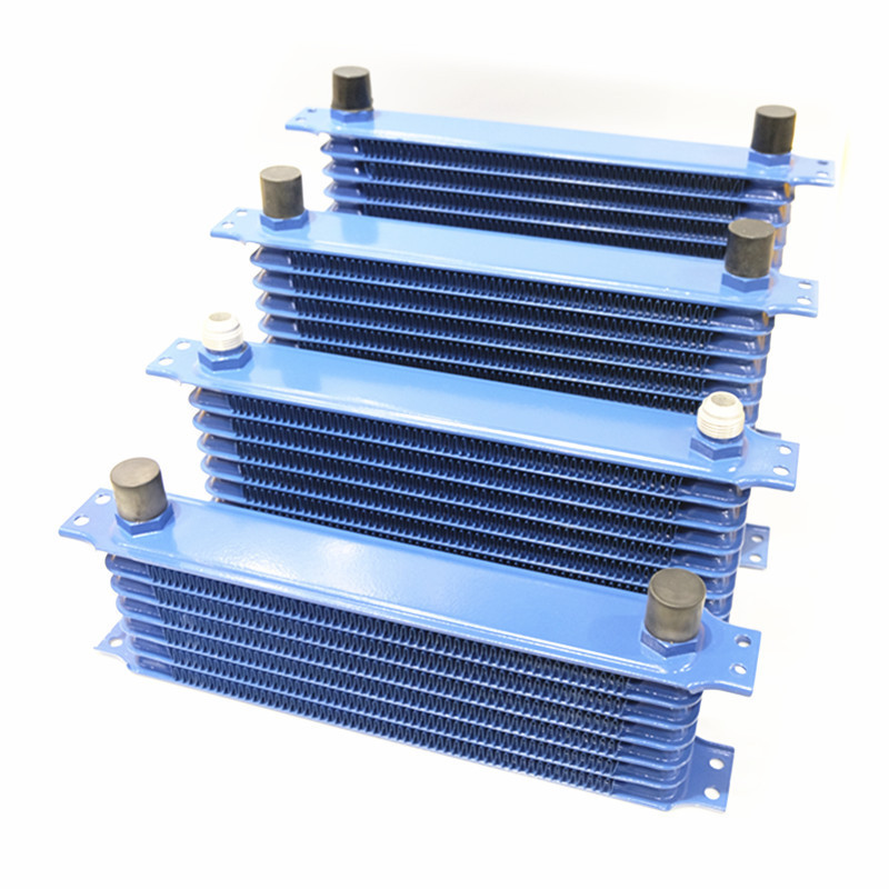 Car modified oil radiator Japanese style 10/13/16 row radiator oil cooler universal Sailer