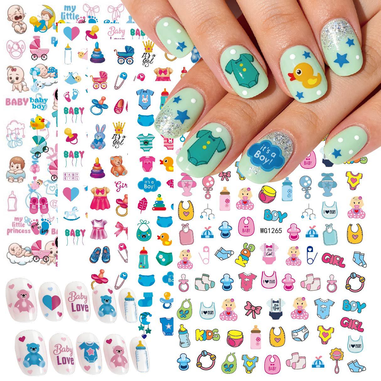Bottle detergent for nails