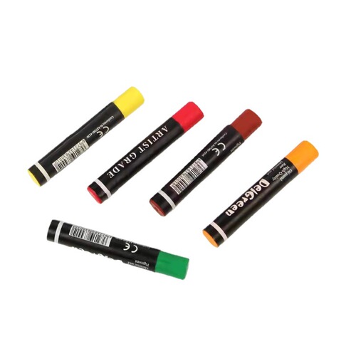 Danke Lin 2nd Generation: 12 Vibrant Colors, Soft Premium Gray Monochromatic, Children's Drawing & Doodling Crayons – Pastel and Oil-Based Wax Crayons