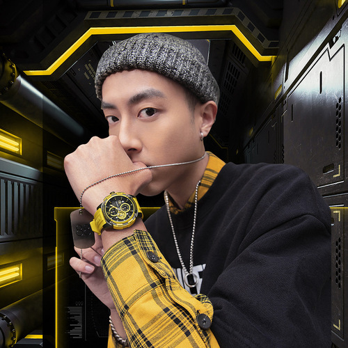 Mark Huafei watches men's wholesale quartz watch multi-function watch simple sports waterproof high-end men's watch