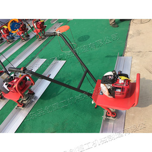 Cement Floor Exhaust Vibrating Ruler Gasoline Wide-width Scraper Small Hand-pulled Concrete Vibrating Ruler
