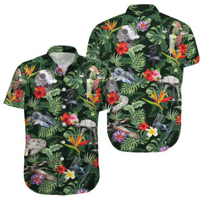 2024 New Cross-Border Amazon Aliexpress Popular 3D Printed Casual Hawaiian Beach Short-Sleeved Men's Shirt