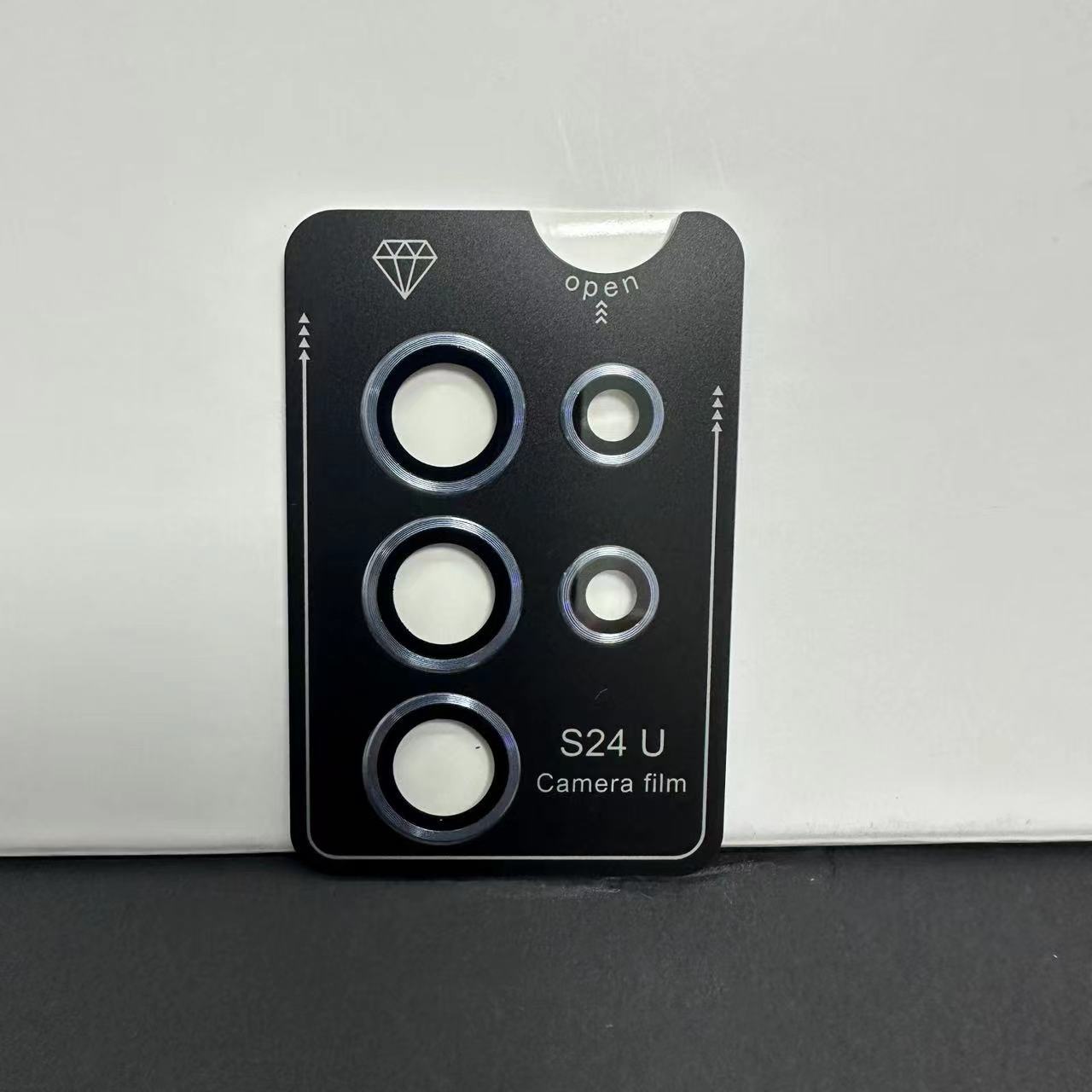 Adecuado para Samsung S24 película de la lente s24ultra con placa base de posicionamiento Eagle anillo de protección para los ojos s24plus Cámara