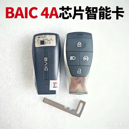 Suitable for Beijing Auto BAIC car keys, original 4A chip smart remote key BAIC remote control