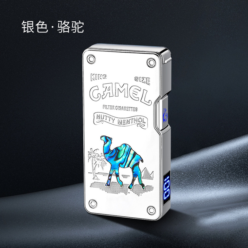 Douyin の人気のインテリジェント音声制御ダブルフレームスイッチ点火ハイエンドインフレータブルライター卸売|undefined