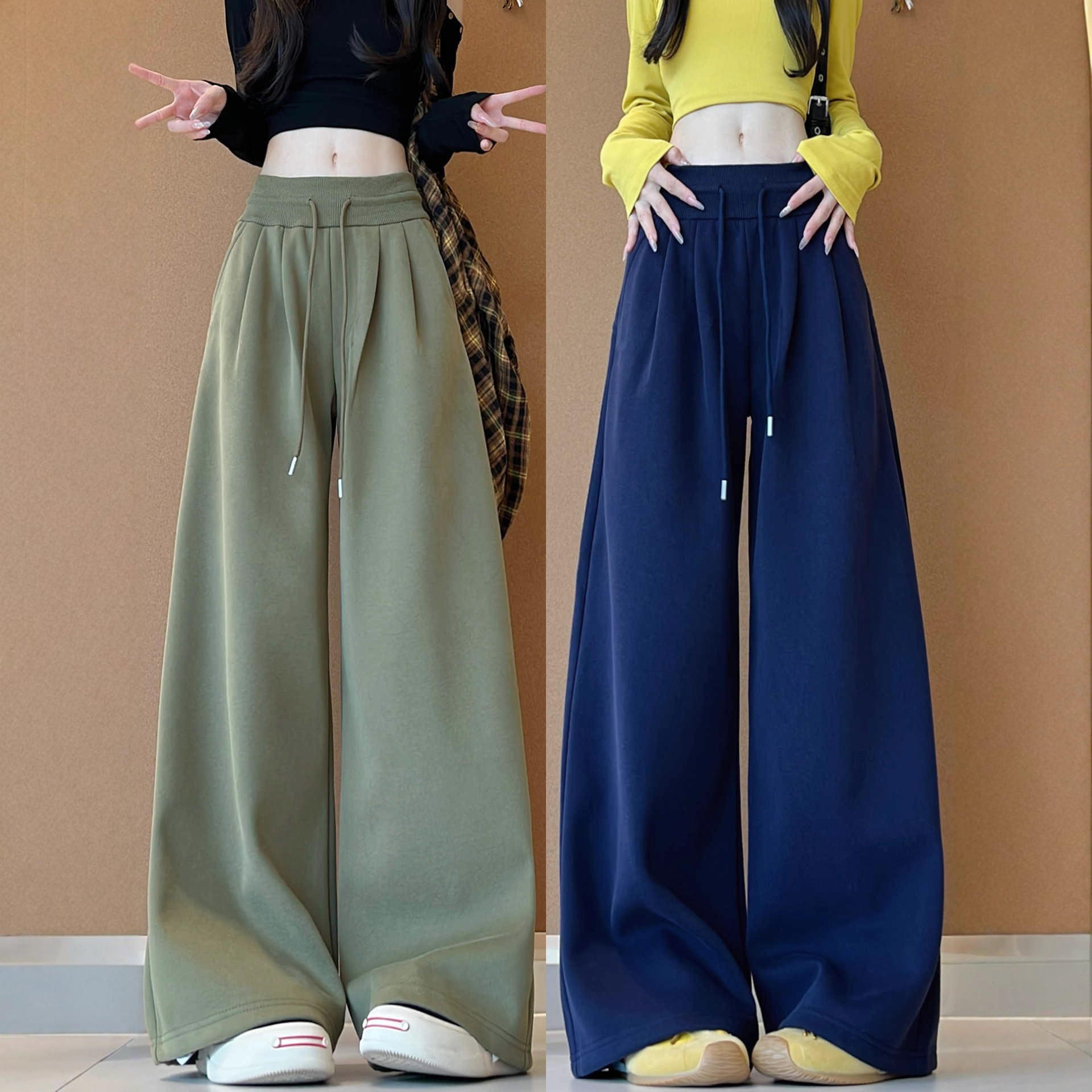 Pantalón casual verde