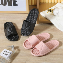 Summer Stomp-Feel Thick-Soled Slippers for Women Indoor and Outdoor Wear Home Bath Bathroom Anti-Slip Couple Cool Slippers for Men Wholesale
