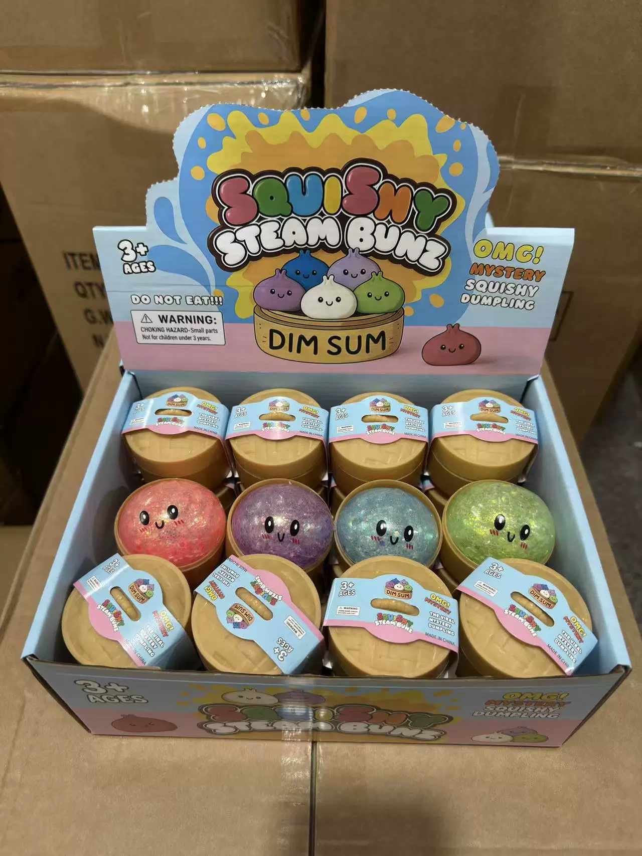 Realistic Squishy Toy (TPR) — Simulation Bun & Decompression Slime, Assorted 5–10 cm