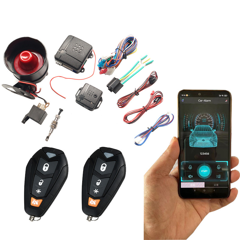 Universal – Car anti-theft device Alarm with - tsk-100btt339