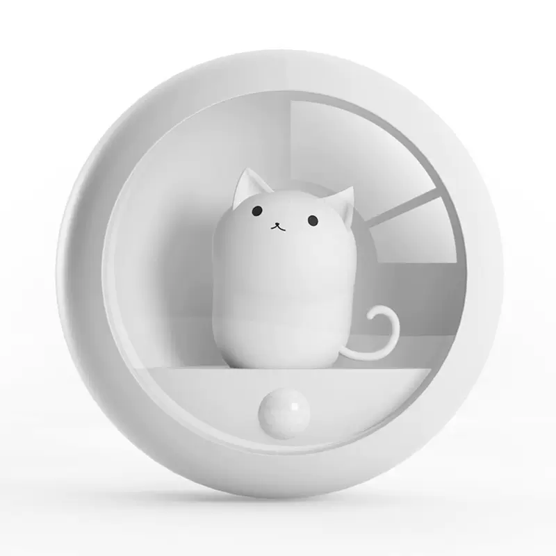 (Cross-border trading), magnetic sensor, LED adjustable night light, handheld sconce, cat