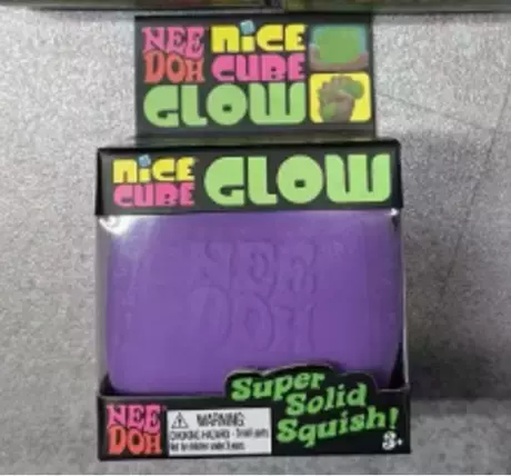 Cube night fluorescent version pinch music-purple [with logo]