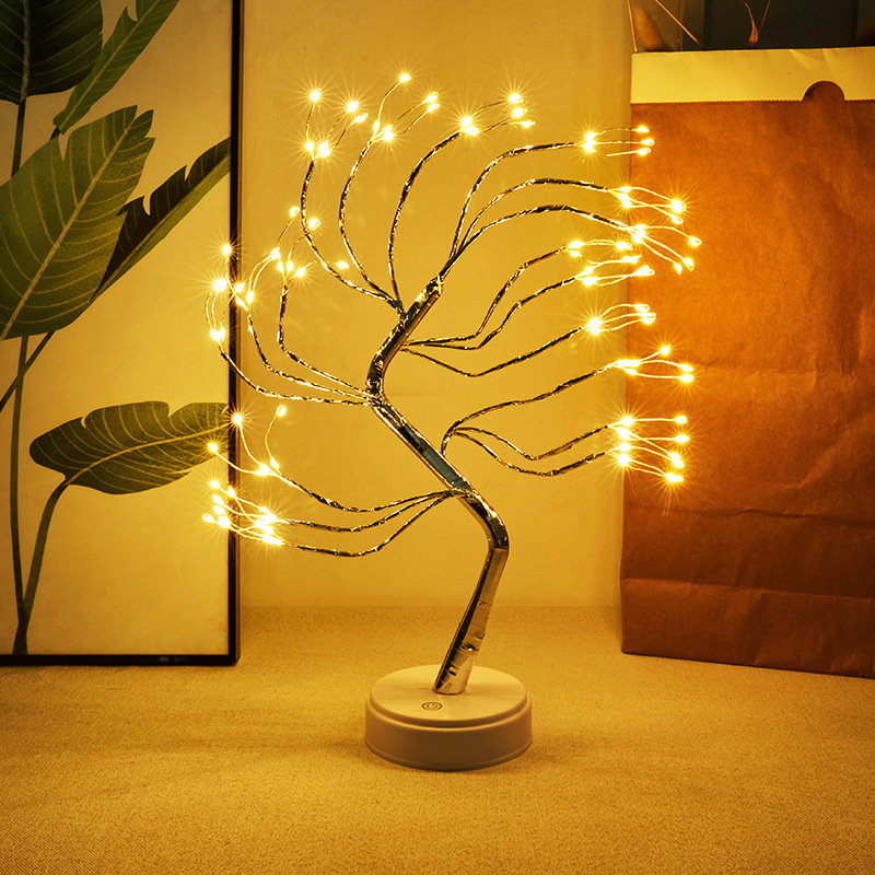 108L 골든 브랜치 트리 라이트 [따뜻한 빛]