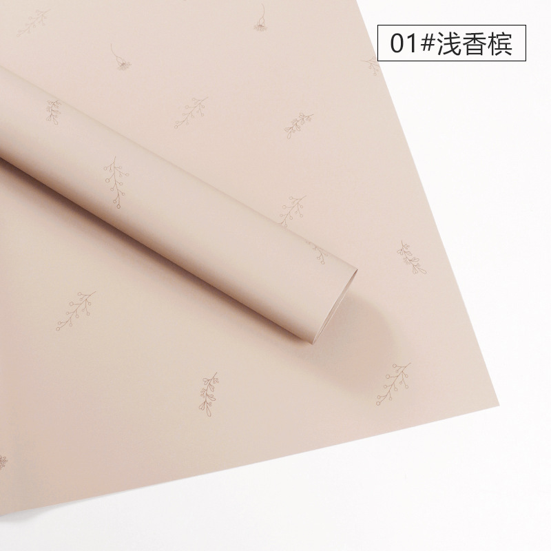 Papel de Regalo para Flores, Impermeable, para Ramos, Papel Mate para Floristería, Venta Caliente Transfronteriza