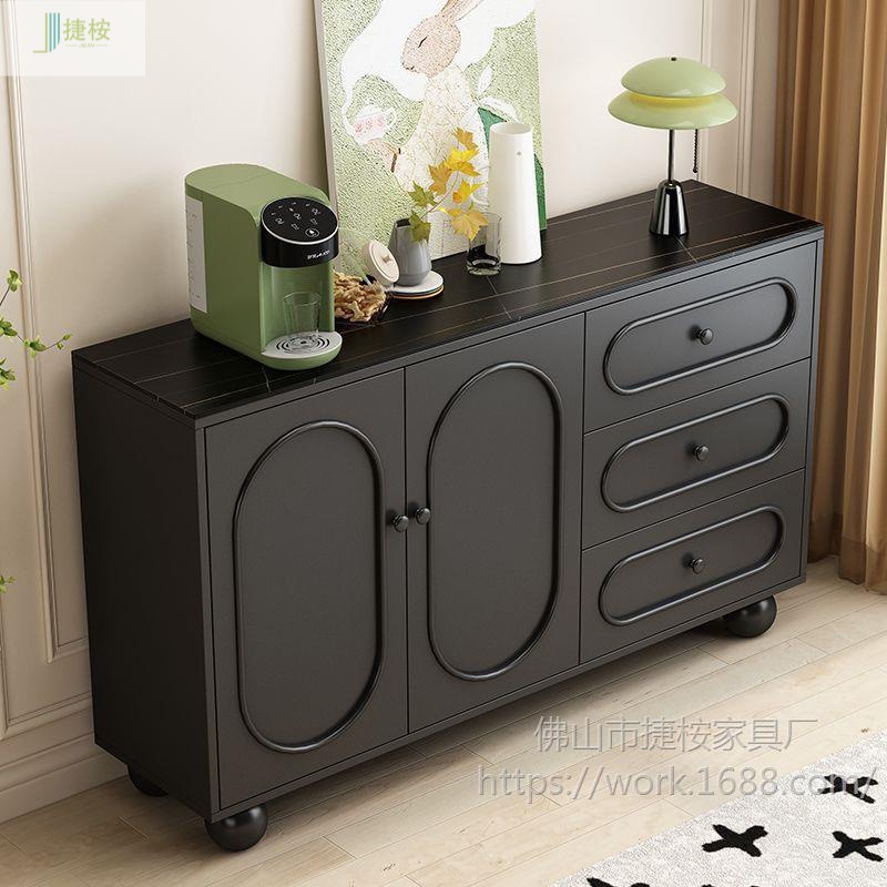 Solid Wood Sideboard Can Be Cream Style Cupboard Living Room Storage Cabinet Storage Cabinet Home Cabinet Tea Bowl Cabinet