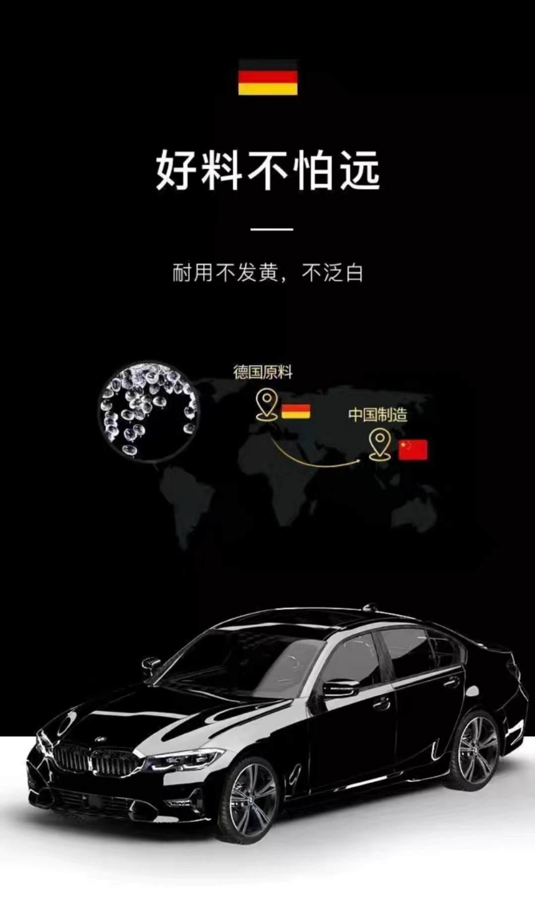 Suitable for 13-25 Bmw 3 Series Blackened Headlight Film I3 Lamp Film Color Changing Light Control Color Changing Blackened Headlight Taillight Film