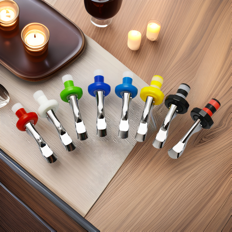 Creative beer bottle silicone wine stopper sealed leak-proof wine bottle lid vacuum stopper wine bottle opener