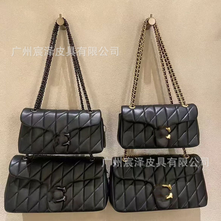爆款寇家26菱格tabby酒神包链条单肩斜挎女包时尚小香风小方包潮|undefined