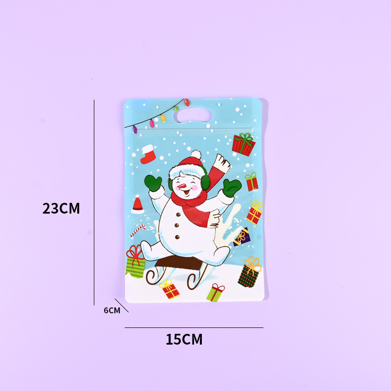 2026 nuevas bolsas de regalo de calcetines de Navidad embalaje de dulces autosuficientes bolsas de regalos de vacaciones creativas bolsas de aperitivos