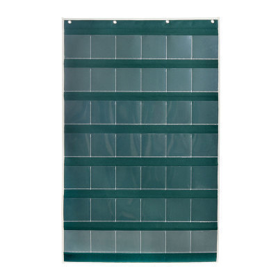 Wholesale children's enlightenment literacy card storage hanging bag Oxford cloth early childhood education flash card word card storage bag