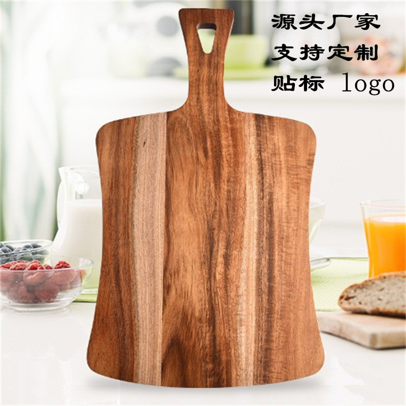 madera con mango cocina tablero de corte de verduras tablero de platos de comedor madera acacia sala de estar fruta dulces bandeja tablero de queso